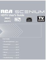 RCA HD50LPW167 User manual