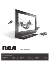 RCA L32WD23 User manual