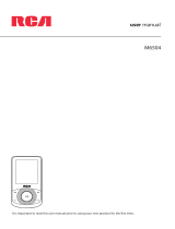 RCA M6504 User manual