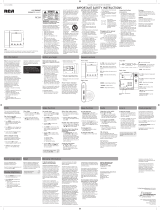 RCA RC124 User manual