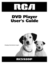 RCA RC5920P User manual