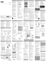 RCA RTD316W User manual