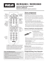 RCA RCR-3283 User manual