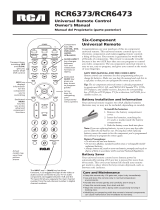 RCA RCR6473 User manual