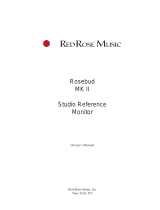 Red Rose Music Mk II User manual