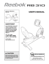 Reebok Fitness PFEX44277.0 User manual