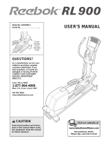 Reebok Fitness RBE09950 User manual