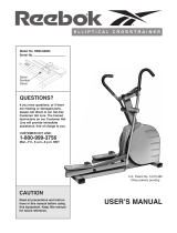 Reebok Fitness RBEL68082 User manual