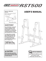 Reebok Rst500 Bench User manual