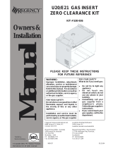 Regency E21 User manual