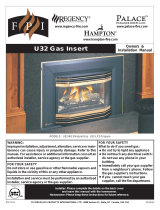 Regency Fireplace Products Energy U32 User manual