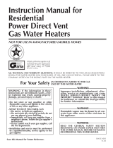 Reliance Water Heaters 606 User manual