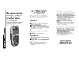 Remington MicroScreen 3 TA-4570 User manual