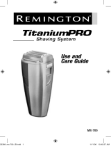 Remington TitaniumPRO MS-700 User manual