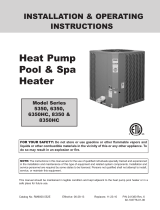 Rheem Classic Heat Pump Pool Heaters Operating instructions