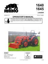 Rhinotek 1640 User manual