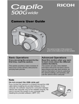 Ricoh 500G Owner's manual