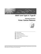 Ricoh DDST A, DDST User manual