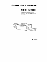 Ricoh FAX4000L User manual