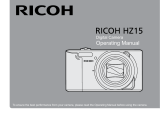 Ricoh Digital camera HZ-15 16 MPix Optical zoom: 15 x Black Operating instructions