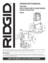 RIDGID R2900 User manual