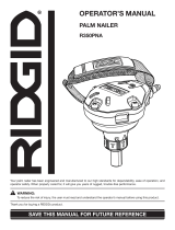 RIDGID R350PNA User manual