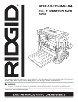 RIDGID R4330 User manual