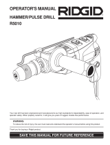 RIDGID R5010 User manual