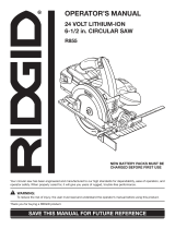 RIDGID R855 User manual