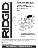 RIDGID R888 User manual