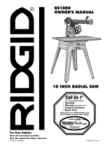 RIDGID SP6263 User manual