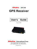 Rikaline GPS-300 User manual
