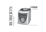 Roberts CR9926 User manual