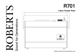 Roberts R701( Rev.1)  User manual