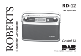 Roberts Radio Gemini RD12( Rev.1)  User manual