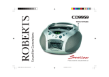 Roberts Radio Swallow CD9959 User manual