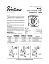 Robertshaw 400-402 Owner's manual