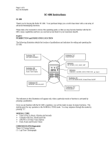 Robic SC-606 User manual