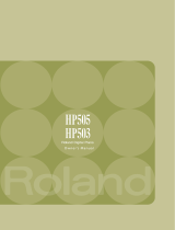 Roland HP-503 User manual