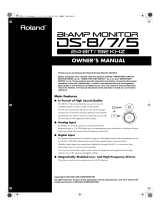 Roland DS-8, DS-7, DS-5 User manual
