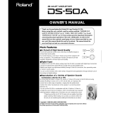 Roland DS-50A User manual
