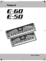 Roland E-50 User manual