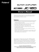 Roland JC-120 User manual