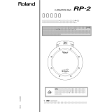 Roland RP-2 User manual