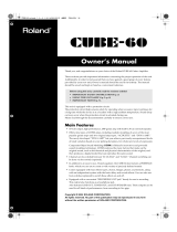 Roland CUBE-60D User manual