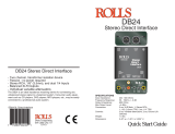 Rolls DB24 User manual