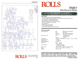 Rolls RM67 User manual