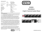 Rolls MixMax RM81 User manual