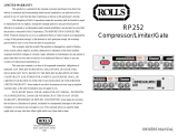 Rolls RP252 User manual
