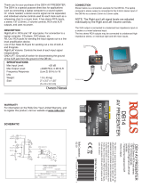 Rolls CAOP12 User manual